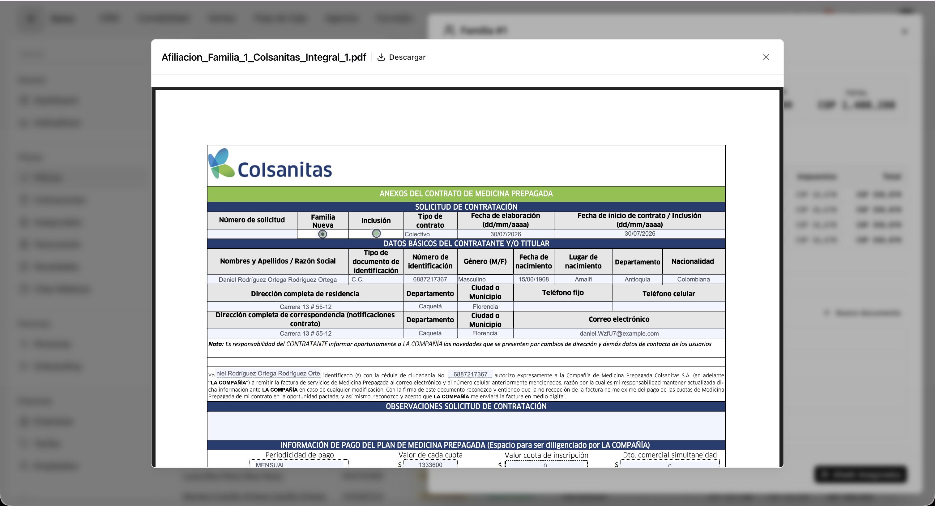 Radicación en portales